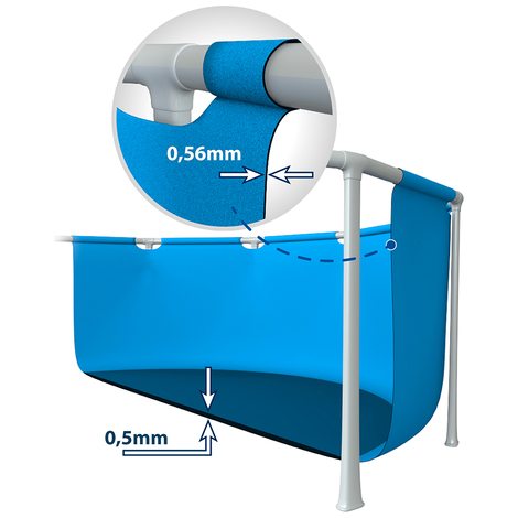 Piscine tubulaire Intex Metal Piscine tubulaire Intex Metal